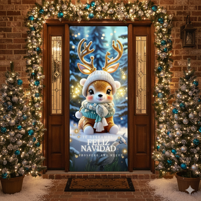 NAVIDARTE™ – FORRO DE NAVIDAD PARA PUERTA