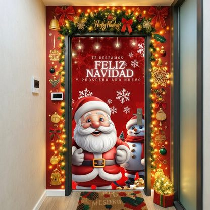 NAVIDARTE™ – FORRO DE NAVIDAD PARA PUERTA